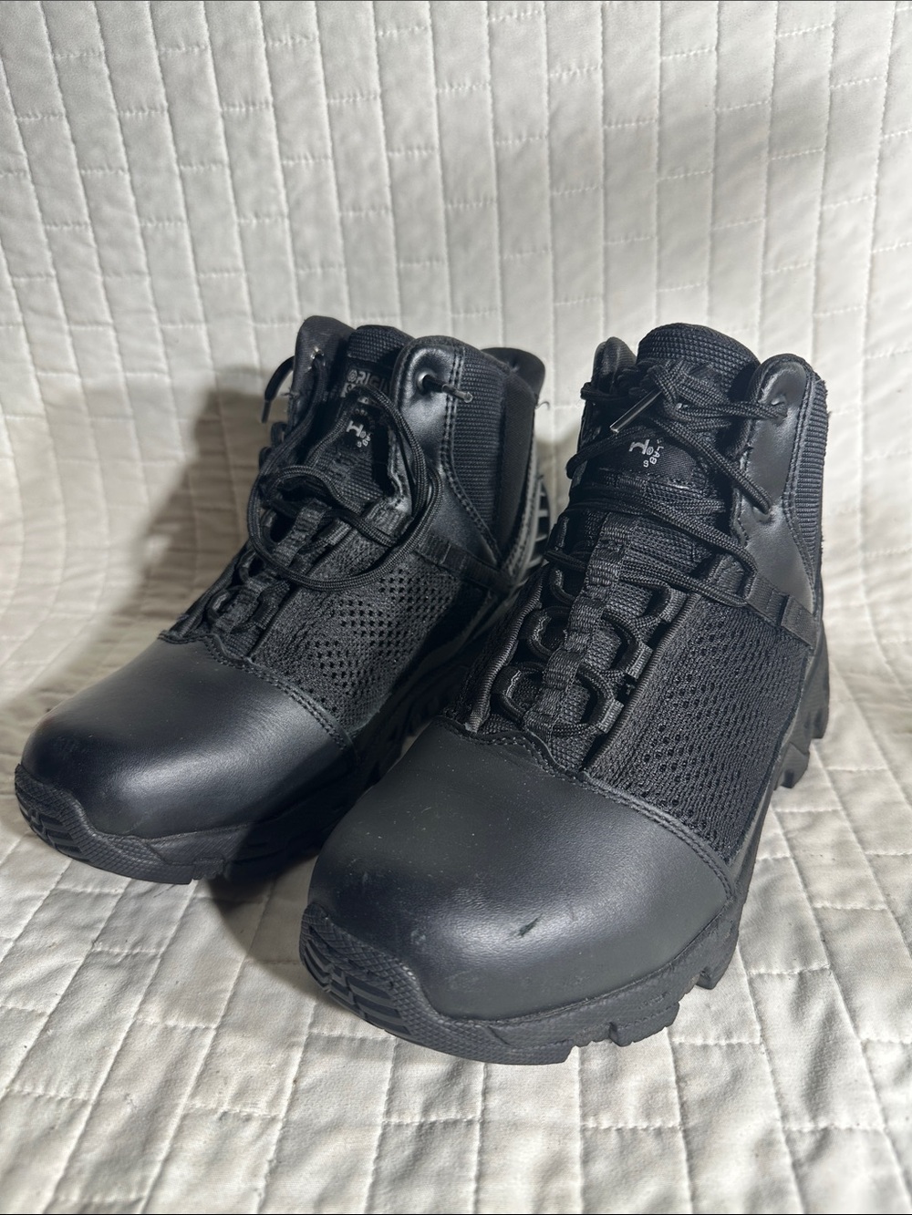 Original S.W.A.T. Alpha Freedom boots All-Black Tactical Work Boots - Lace Up